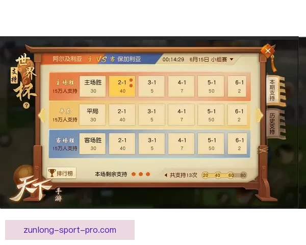 世界杯竞猜大奖平台开启全新赛事挑战助你赢取丰厚奖金奖励